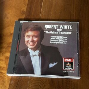 Robert White The Gallant Troubadour‎ CD tenor Samuel Sanders Robert White